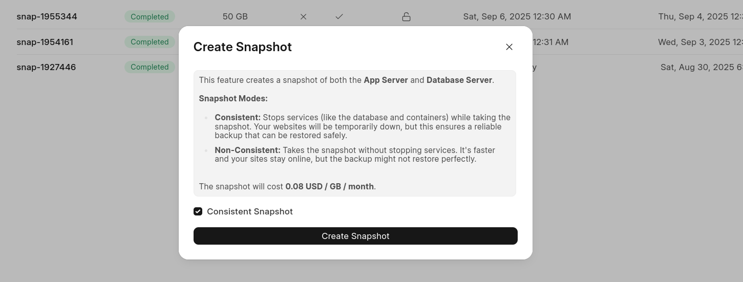 Snapshot